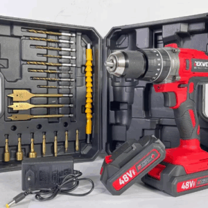 Cordless Brushless Drill 13mm | 60–100Nm Torque | 48VF | Single Lock | DEKWE DK3248 5107 ORIGINAL